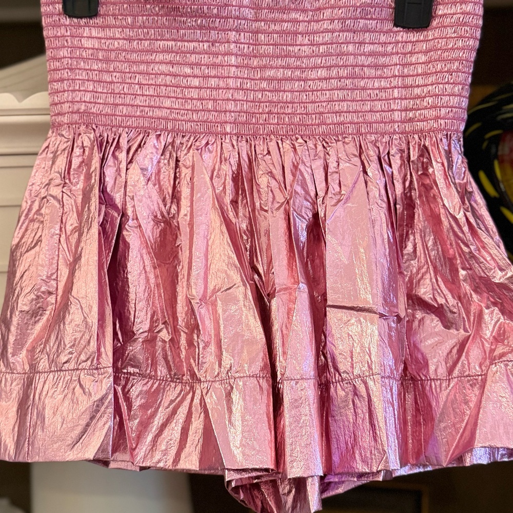Koch Erica skirt in pink metallic size Medium M nwt - Picture 5 of 5
